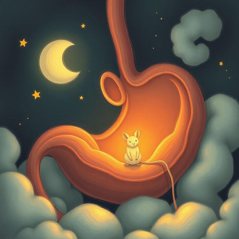 Dream : Mouse enter your stomach in a dream