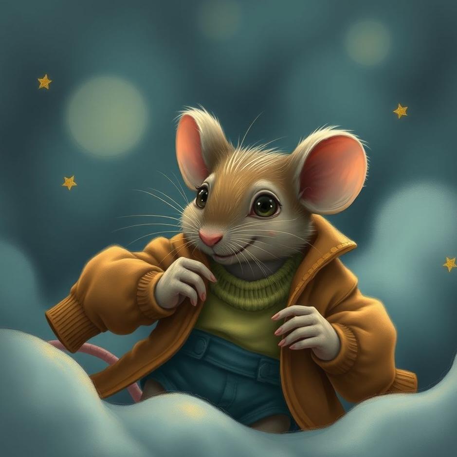 Dream : Mouse getting into your clothes in a dream