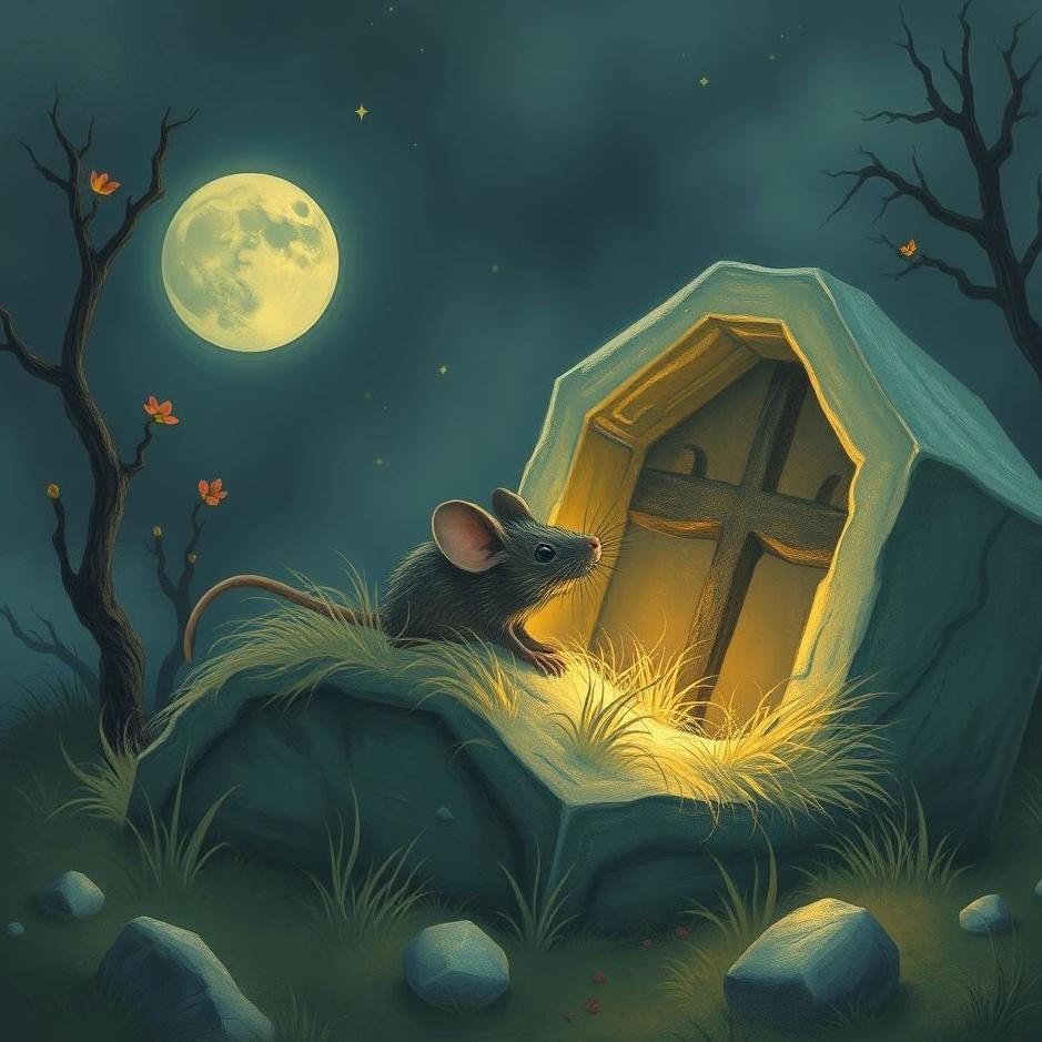 Dream : Mouse in a grave in a dream