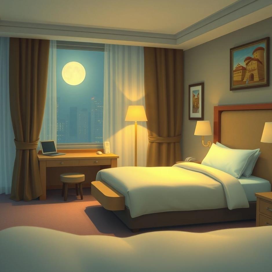 Dream : Mouse in a hotel room in a dream