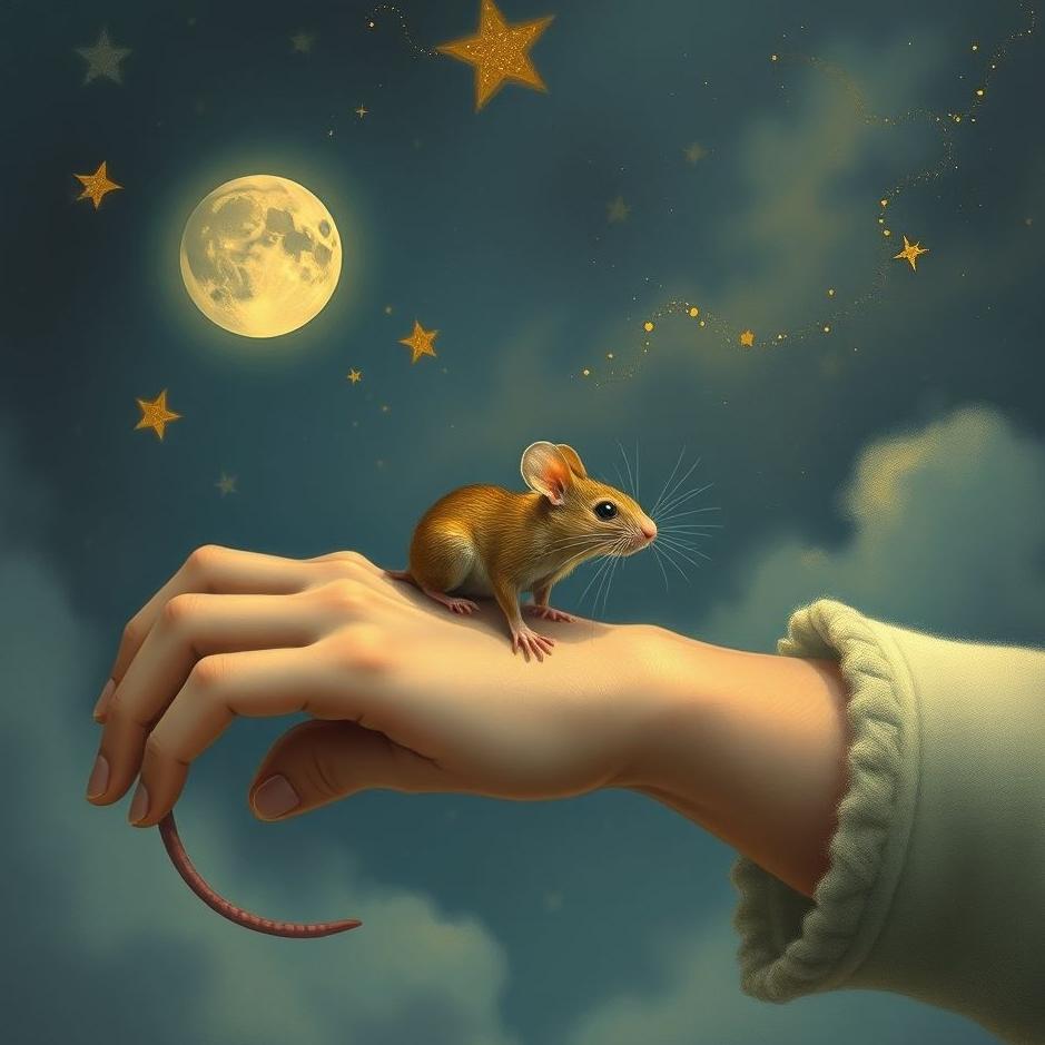 Dream : Mouse on your arm in a dream