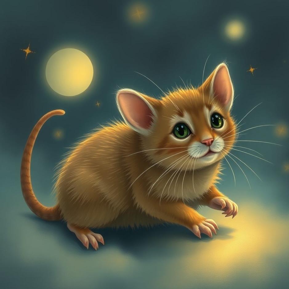 Dream : Mouse the size of a cat in a dream