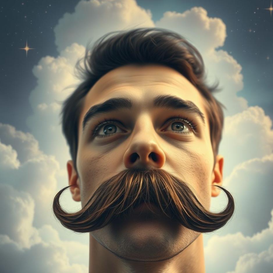 Dream : Moustache on yourself in a dream
