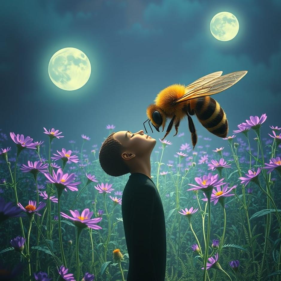 Dream : Mouth bee sting in the dream