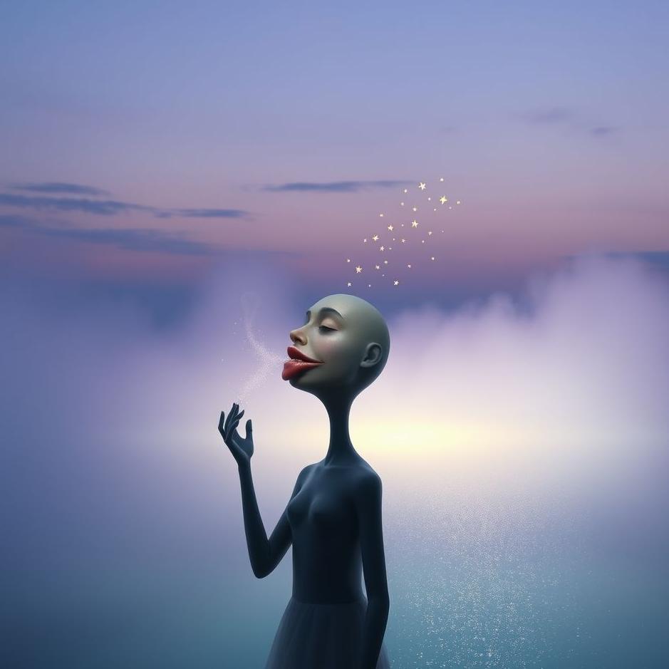 Dream : Mouth nose licking in the dream