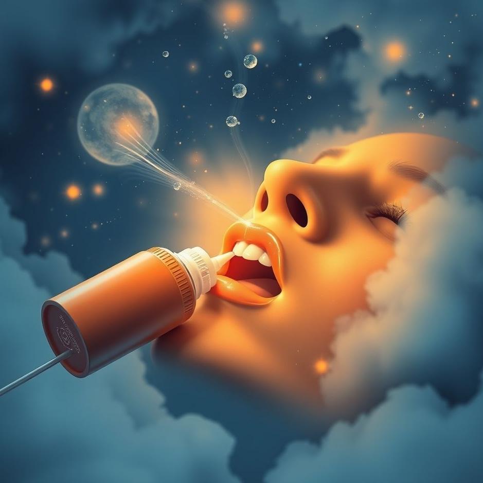 Dream : Mouth spray in the dream