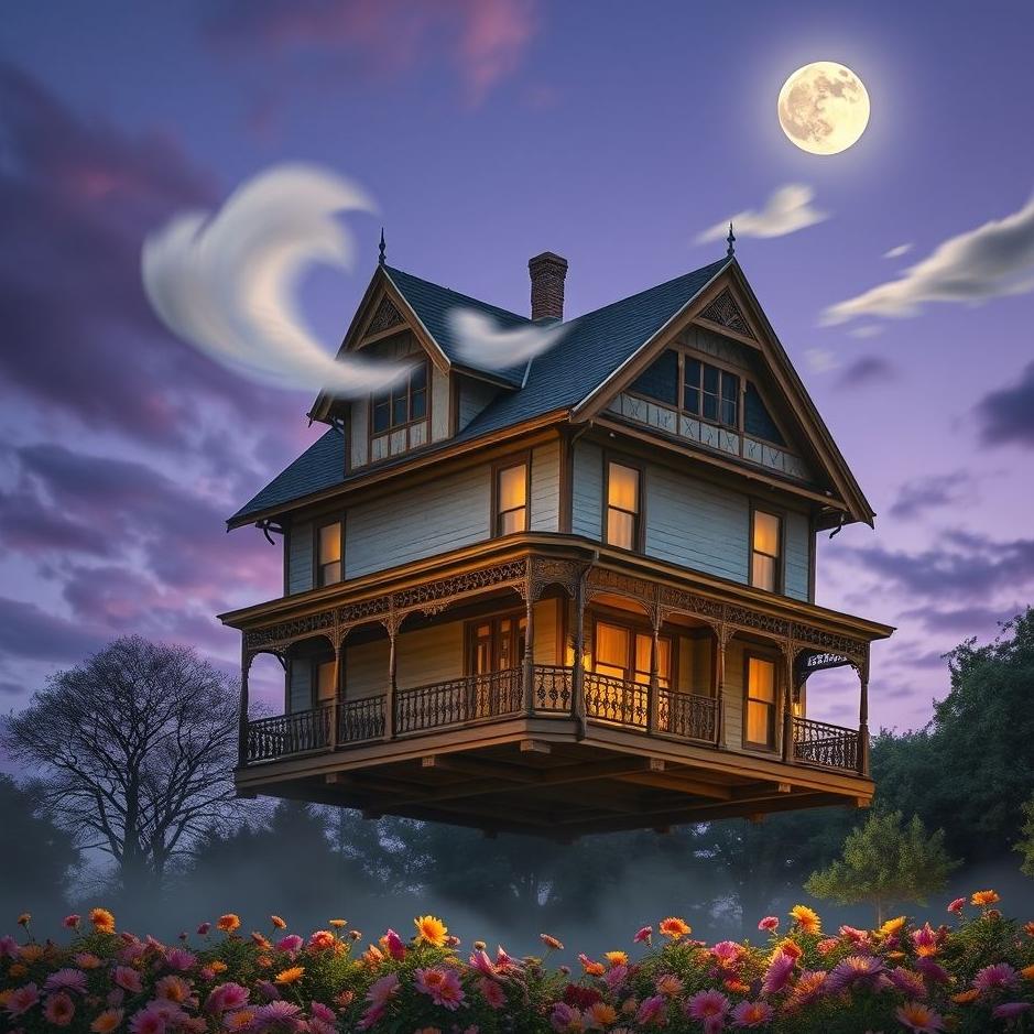 Dream : Moving an old house in a dream