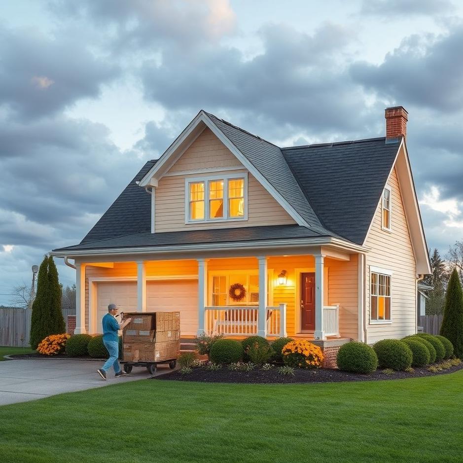 Dream : Moving and placing a house in a dream