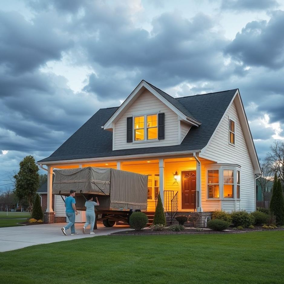 Dream : Moving from your home in a dream