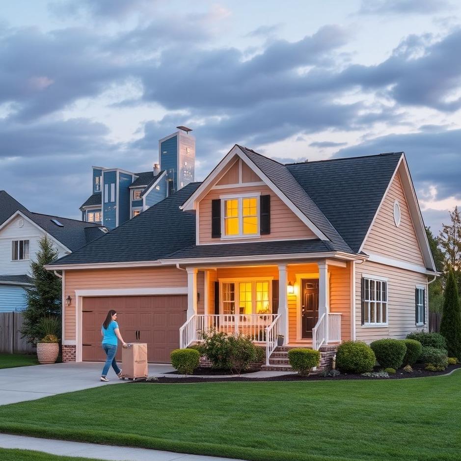 Dream : Moving home in another city 