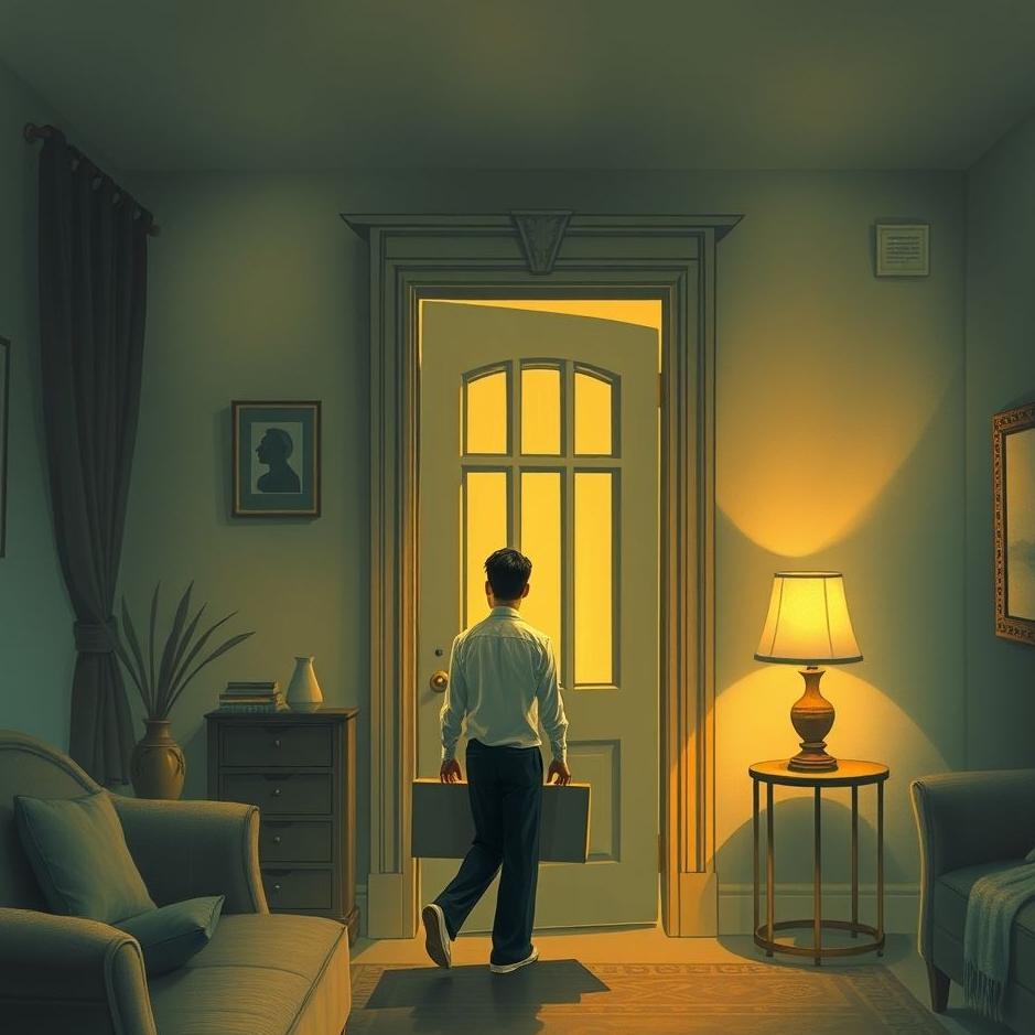 Dream : Moving into a doorman's apartment in a dream