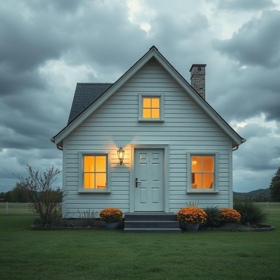 Dream : Moving into a house without a door in a dream