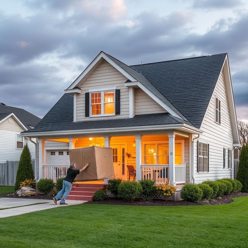 Dream : Moving into another house 