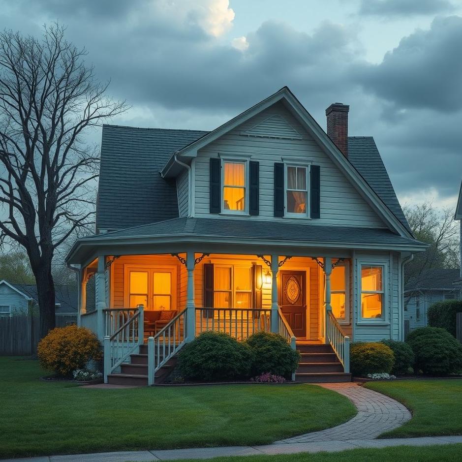 Dream : Moving into your old neighbor's house in a dream