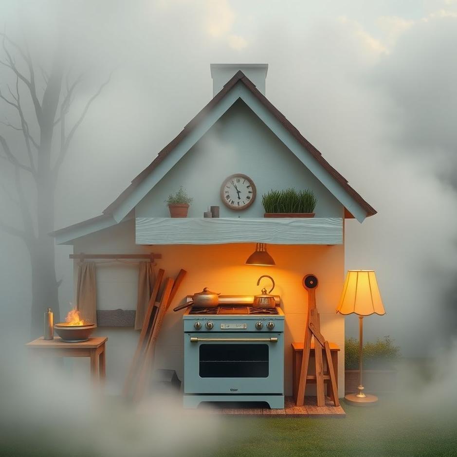 Dream : Moving to a house with a stove in a dream