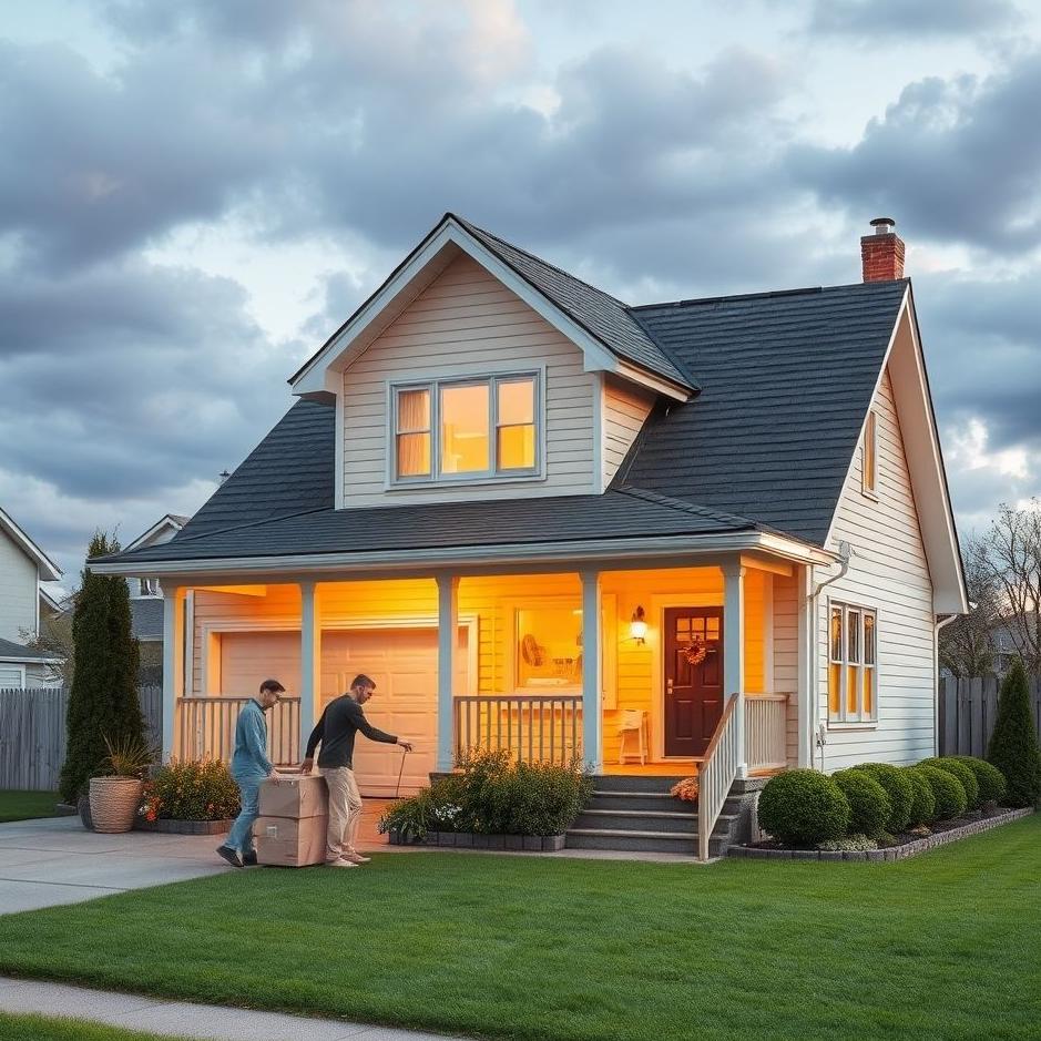 Dream : Moving to a rented house in a dream