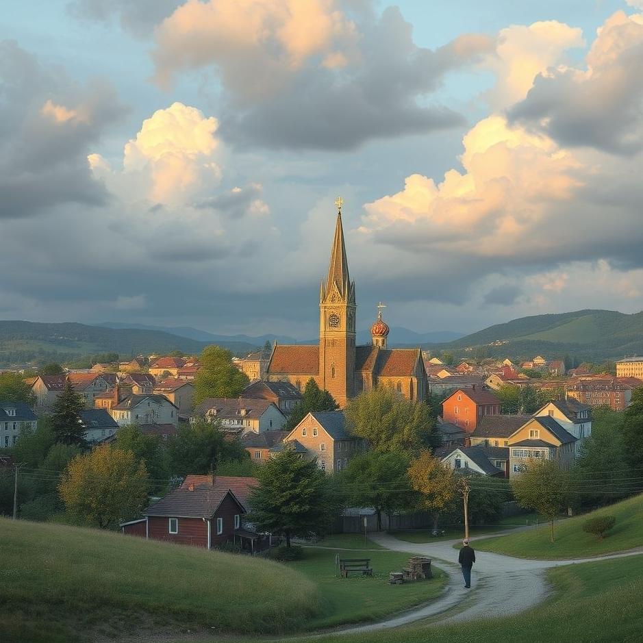 Dream : Moving to a town in a dream