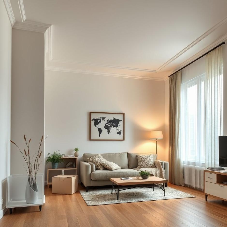 Dream : Moving to the opposite apartment in a dream