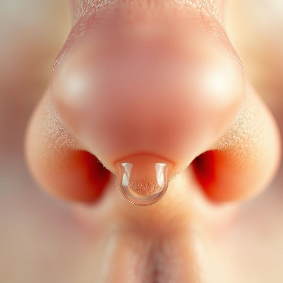 Dream : Mucus in your nose 