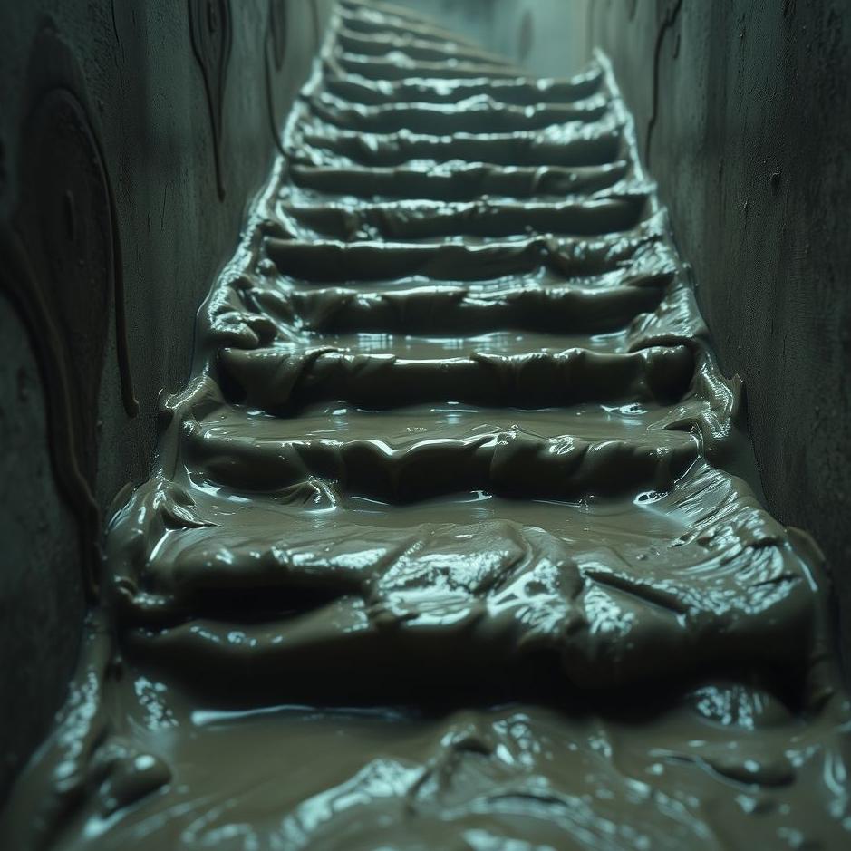 Dream : Mud on the stairs in a dream