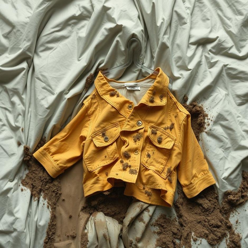 Dream : Mud on your clothes in a dream