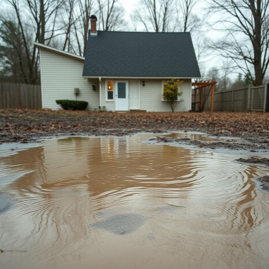 Dream : Muddy water in your home in a dream