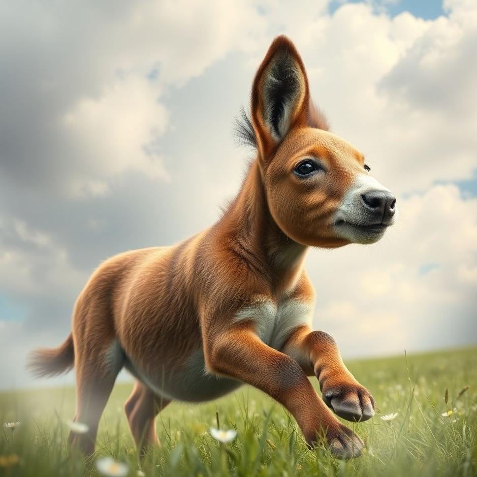 Dream : Mule puppy in a dream