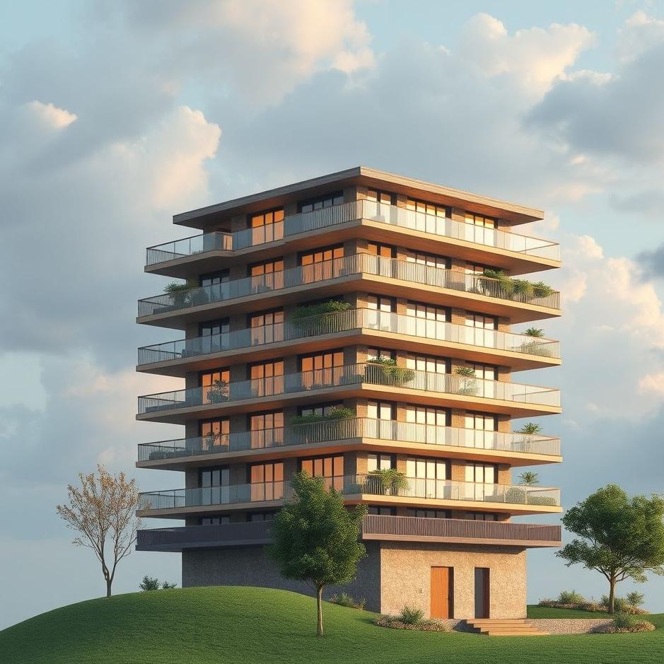 Dream : Multi-storey building in a dream