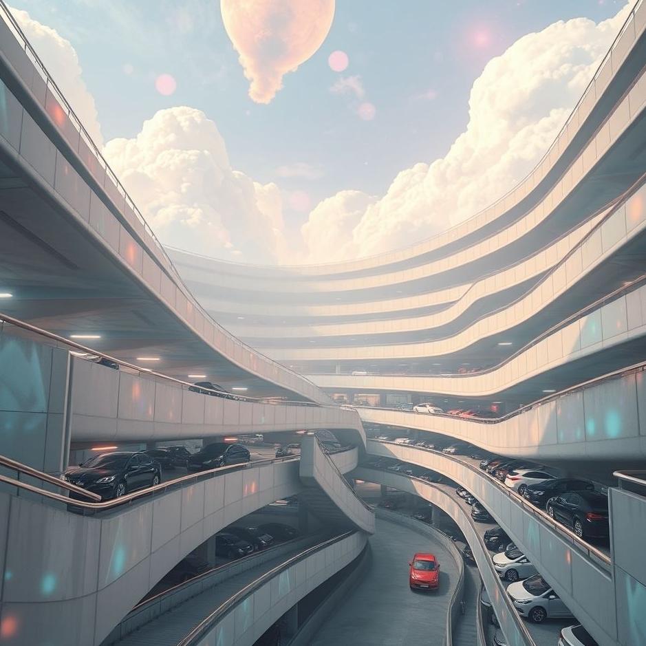 Dream : Multi-storey car park in a dream