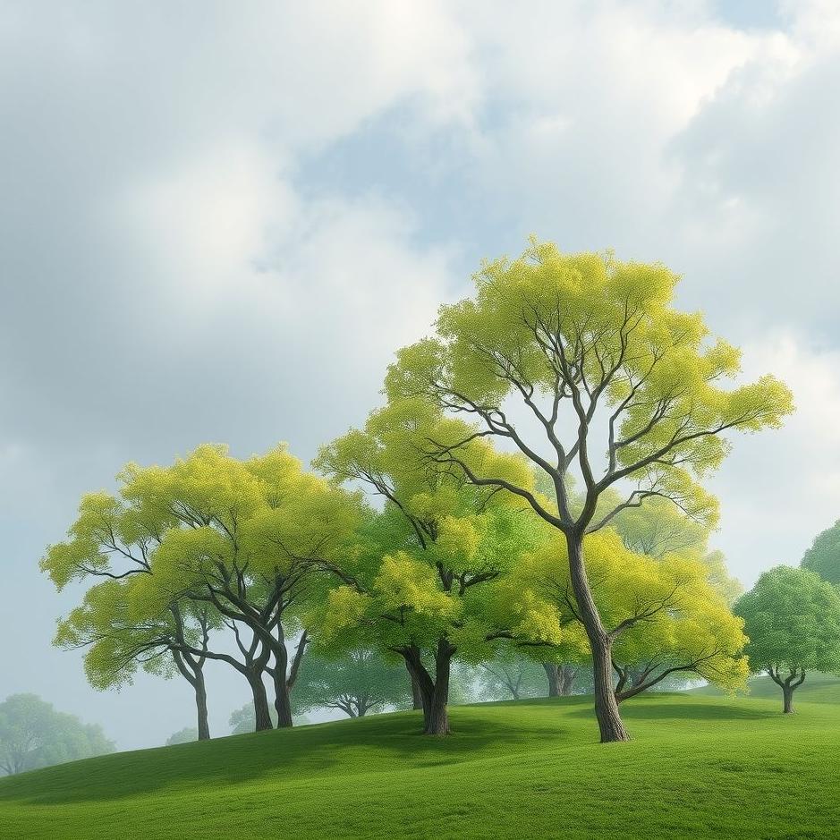 Dream : Multiple growth of trees in the dream