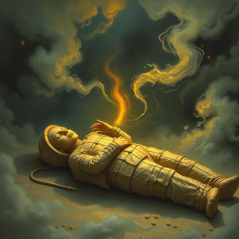 Dream : Mummification in a dream