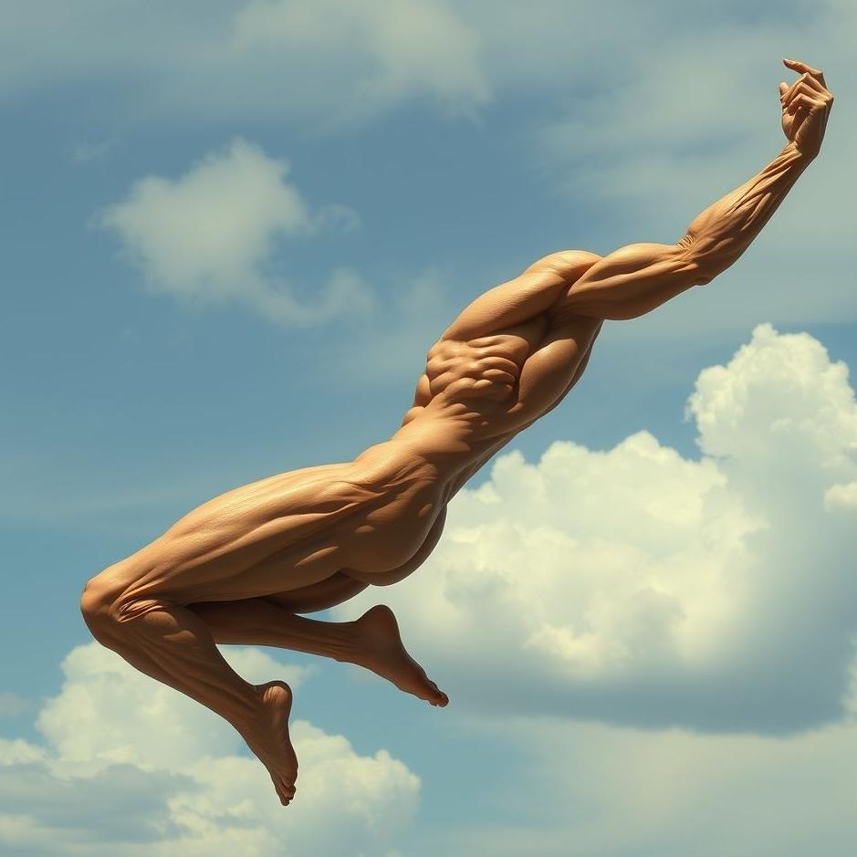 Dream : Muscles elongated in a dream