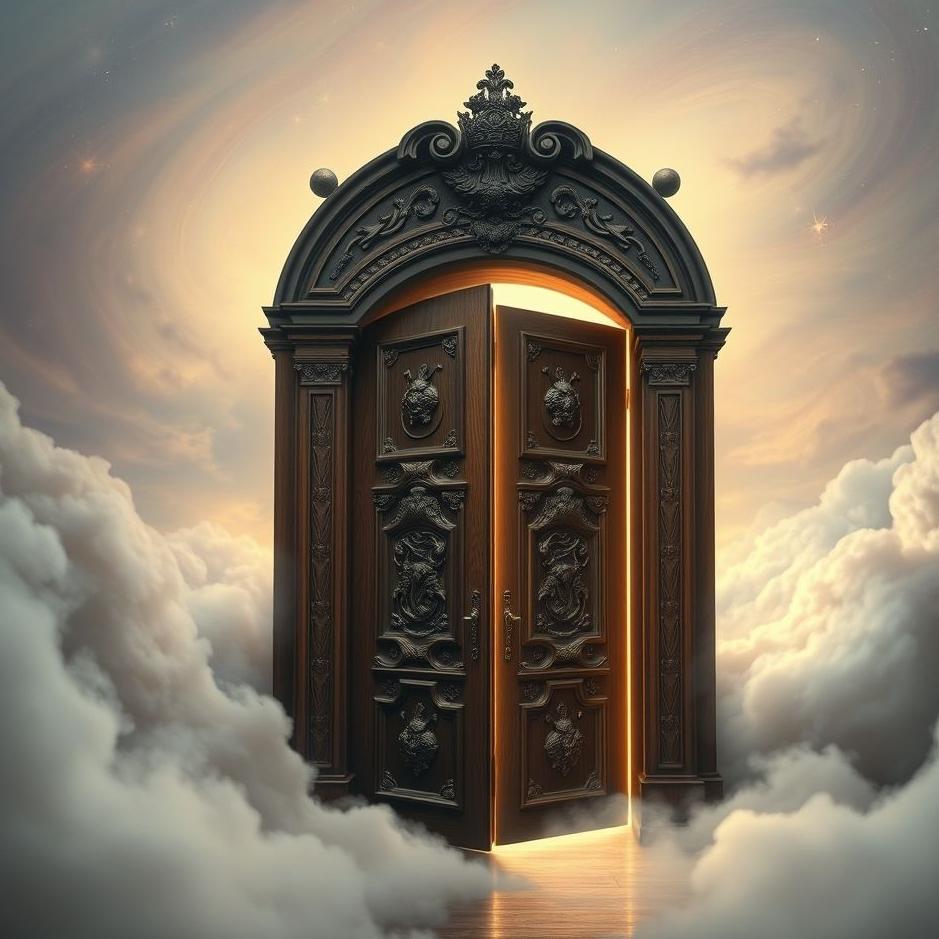 Dream : Museum door in a dream