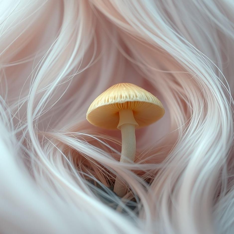 Dream : Mushroom in hair in a dream