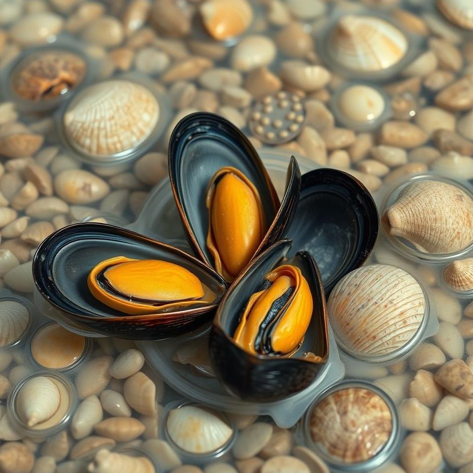 Dream : Mussels with shells in a dream