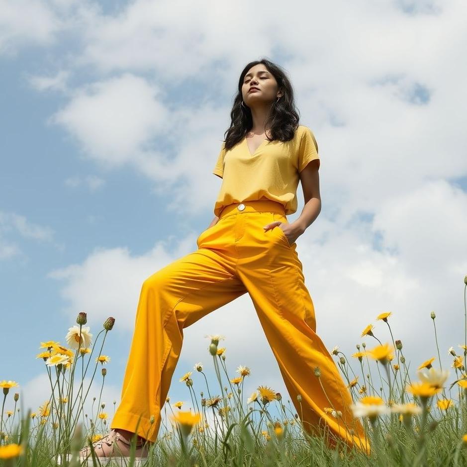 Dream : Mustard yellow pants in a dream