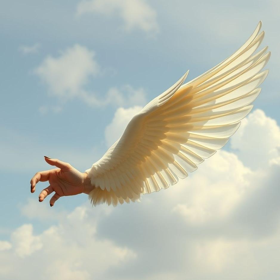 Dream : My arm wings in a dream