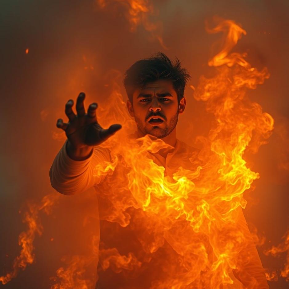 Dream : My brother burning in a dream