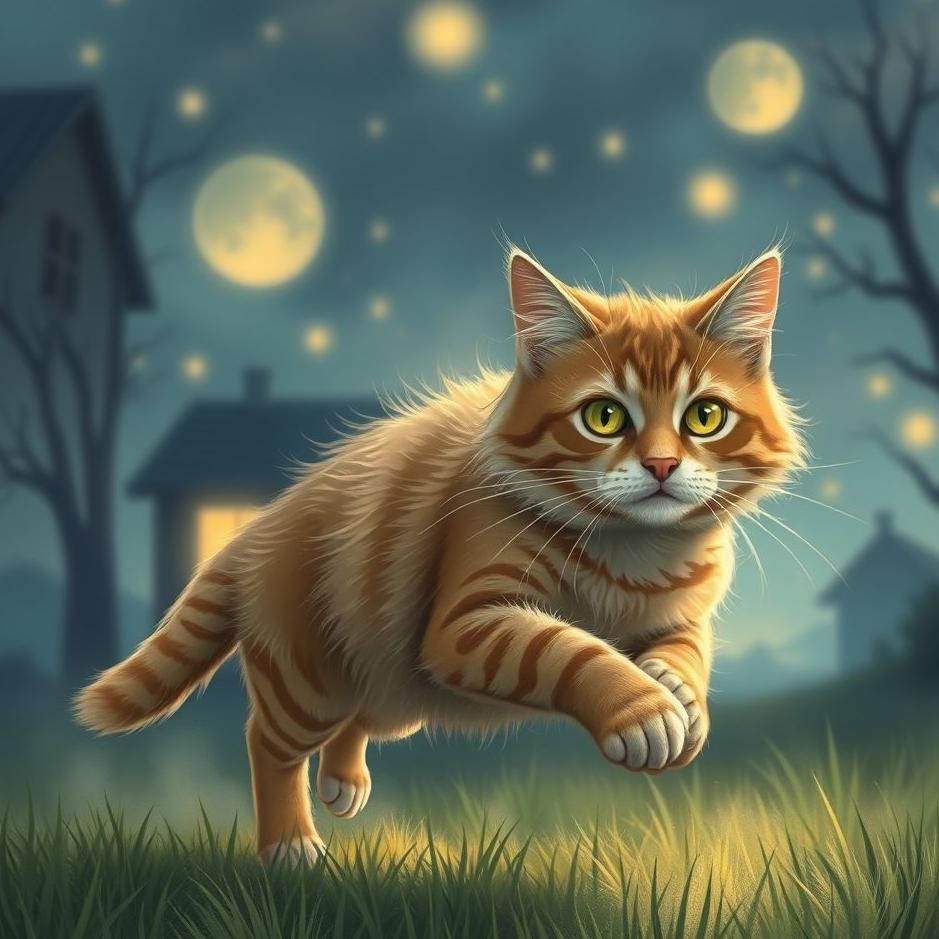 Dream : My cat run away from home in a dream