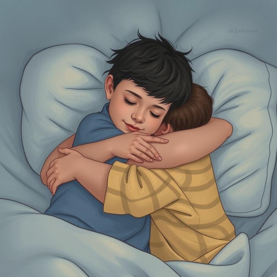 Dream : My cousin hugging me in a dream