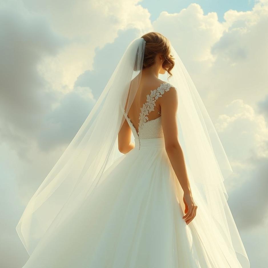 Dream : My cousin wearing a wedding dress in a dream