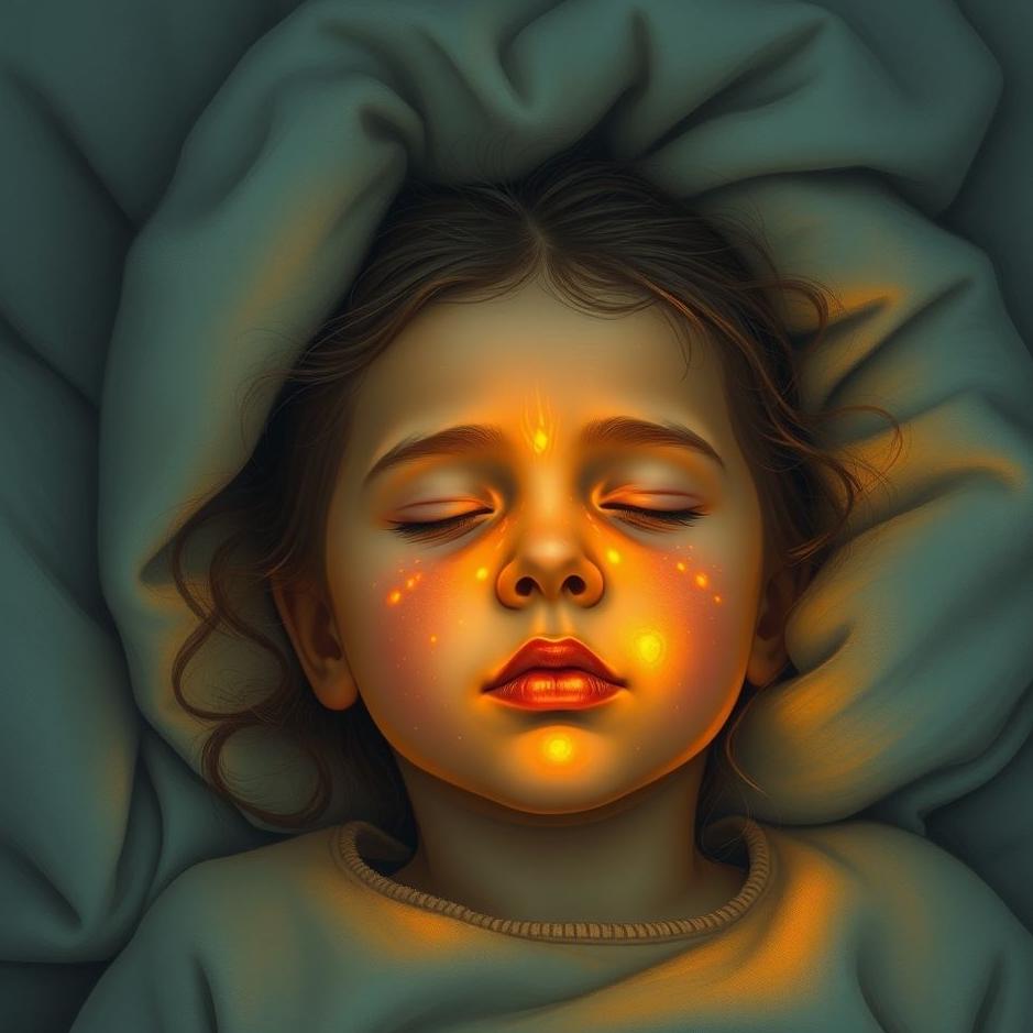 Dream : My daughter's face burnt in a dream