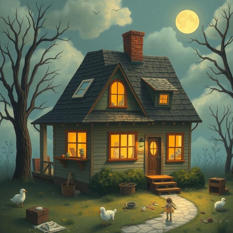 Dream : My daughter's house in a mess in a dream