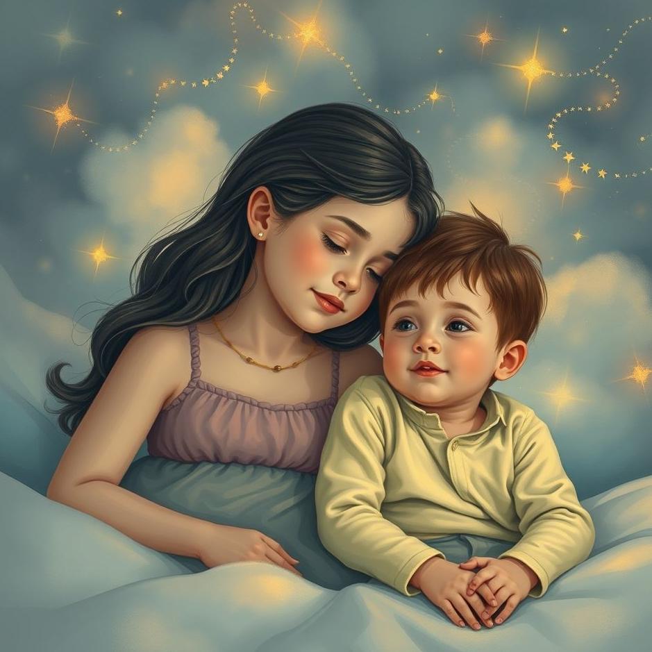 Dream : My daughter and son in a dream