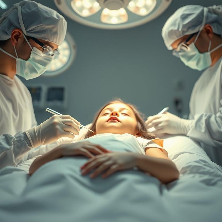 Dream : My daughter having an operation in a dream