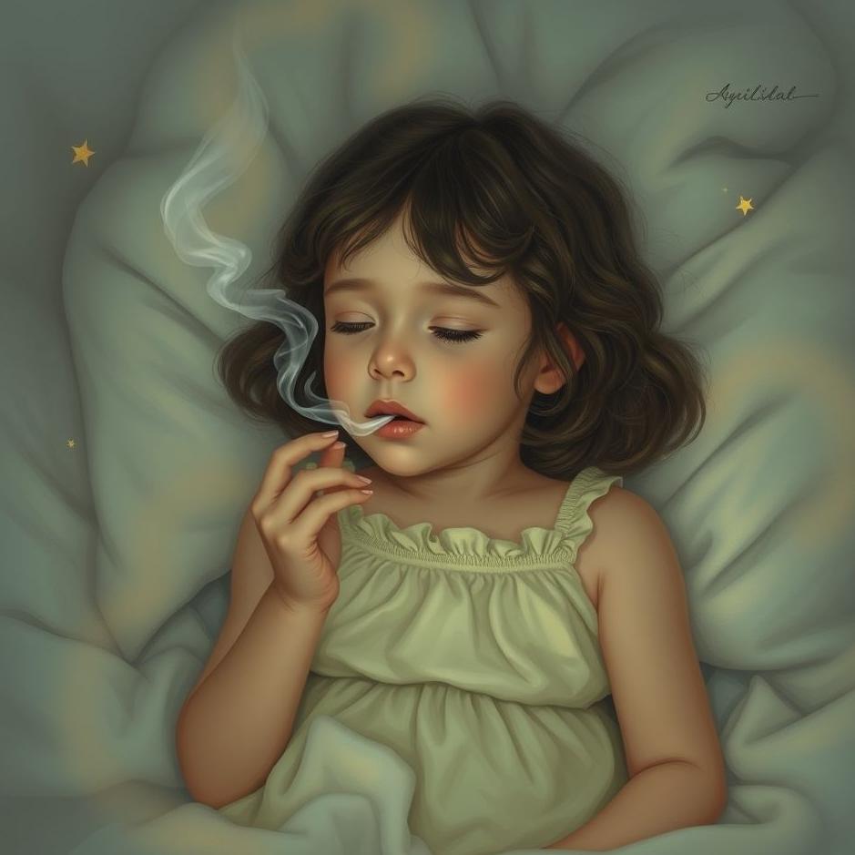 Dream : My daughter smoking in a dream