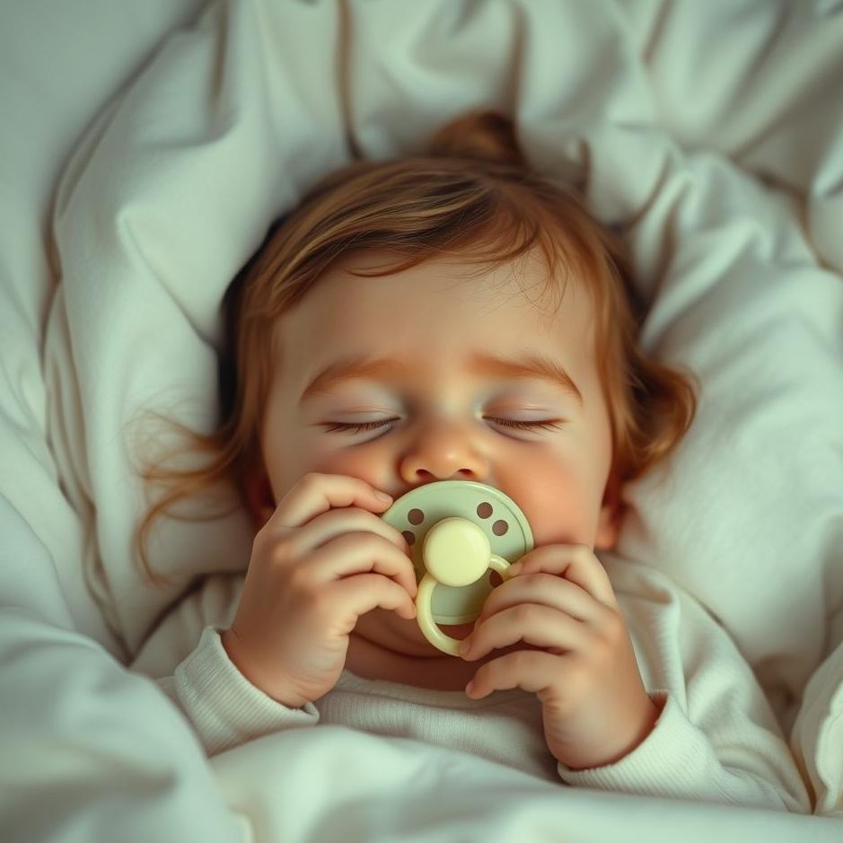 Dream : My daughter sucking a pacifier in a dream