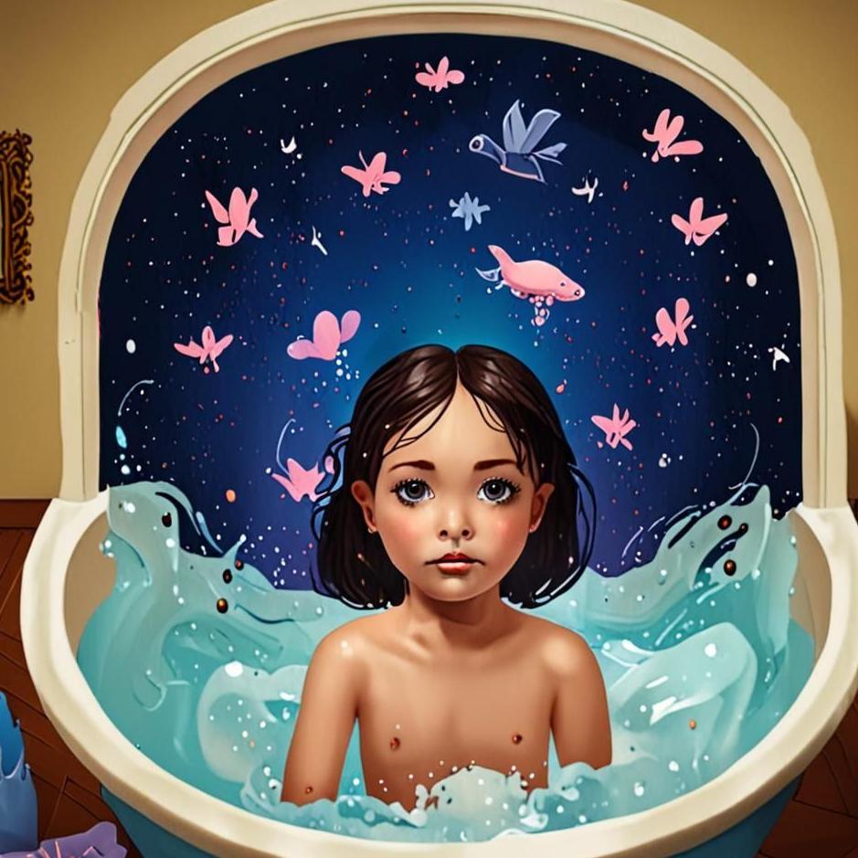 Dream : My daughter taking a bath in a dream
