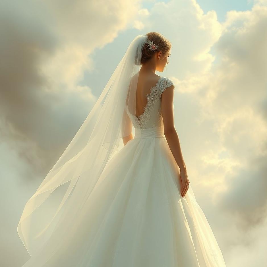 Dream : My daughter wear a wedding dress in a dream