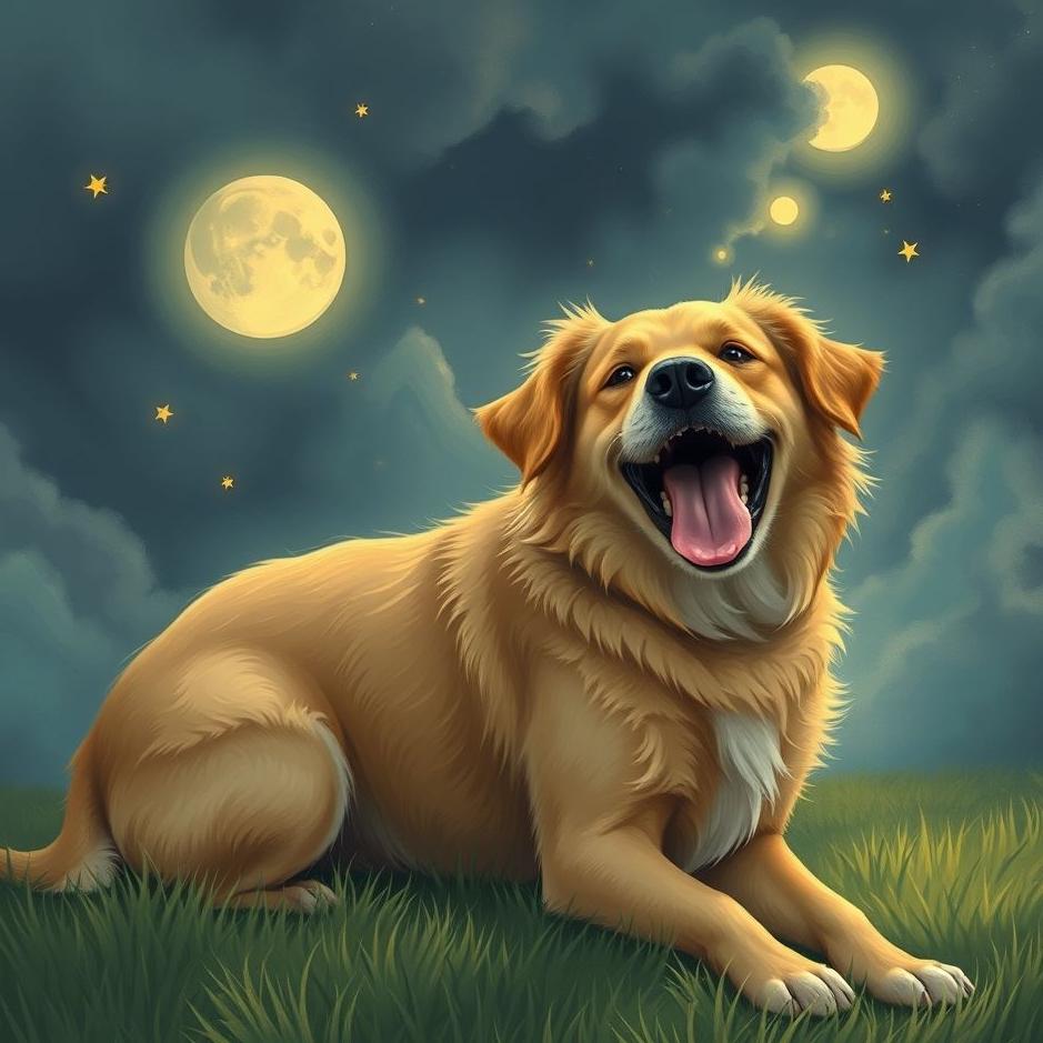 Dream : My dog ​​bite my friend in a dream
